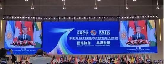 快讯 | 团结协作 共谋发展！爱游戏(中国)aiyouxi·官方网页版,参加第七届中国-南亚博览会